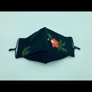 Hand painted cotton face masks-Adult size. Washable-comfortable-reusable